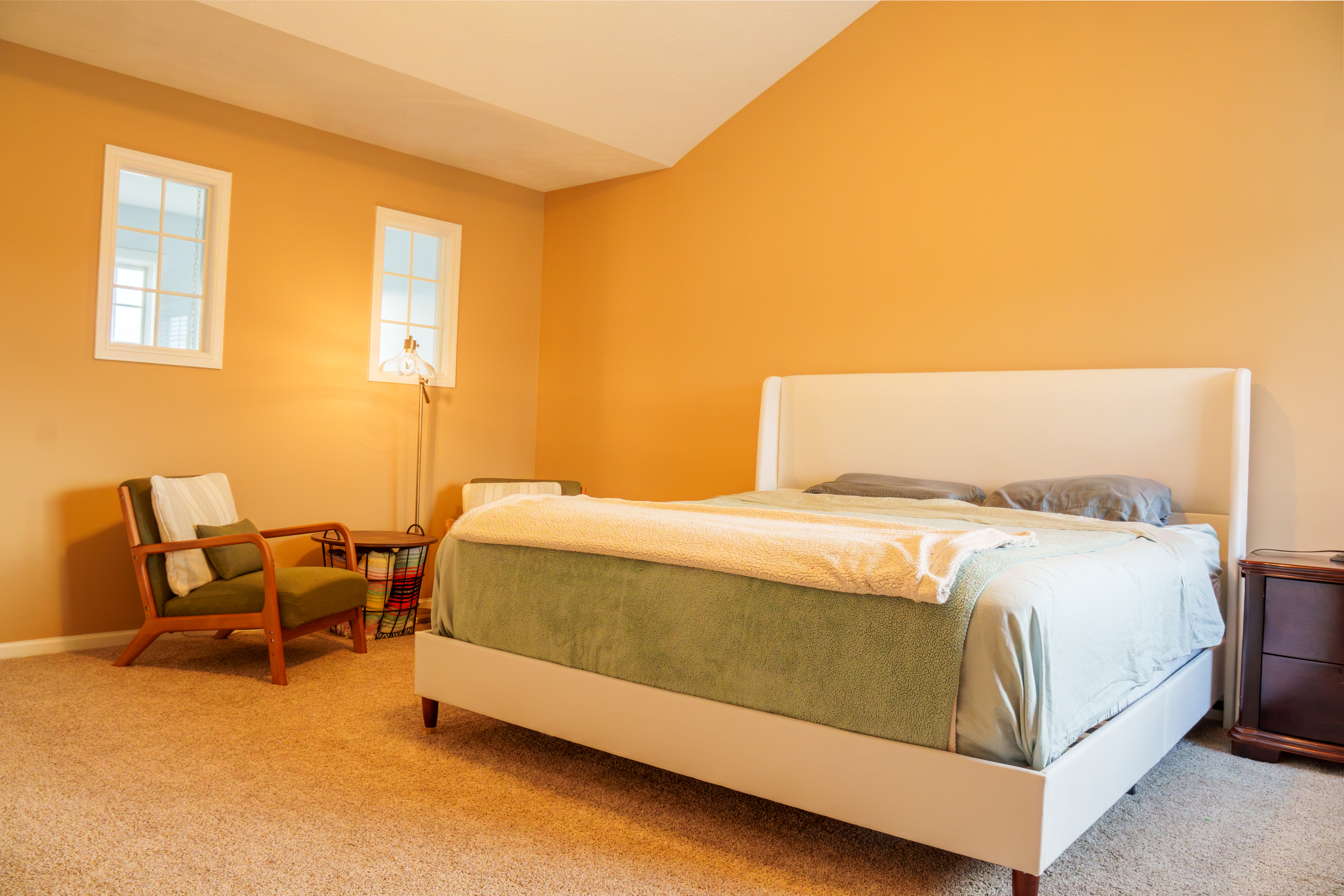 Twilight real estate photography Grand Rapids exterior